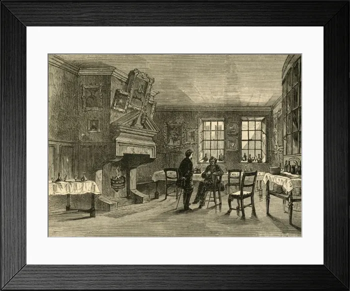 Framed Print : Dollys Coffee House, 1897. Creator: Unknown