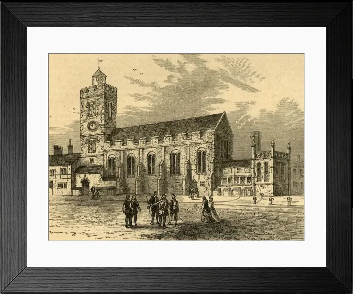 Framed Print : The Church of St. Michael Ad Bladum, A. D. 1585, (1897). Creator: Unknown Framed Print : The Church of St. Michael Ad Bladum, A. D. 1585, (1897). Creator: Unknown