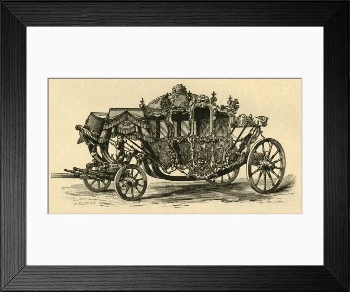 Framed Print : The Lord Mayors Coach, 1897. Creator: Unknown Framed Print : The Lord Mayors Coach, 1897. Creator: Unknown