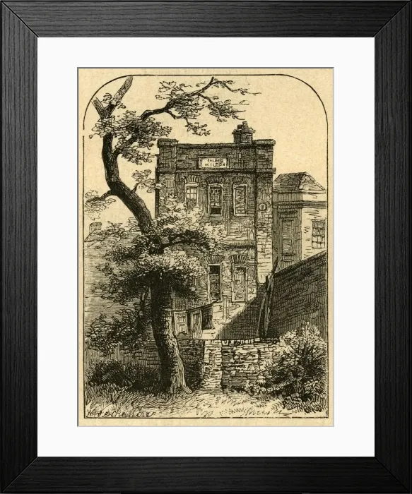 Framed Print : Miltons House, 1897. Creator: Unknown Framed Print : Miltons House, 1897. Creator: Unknown