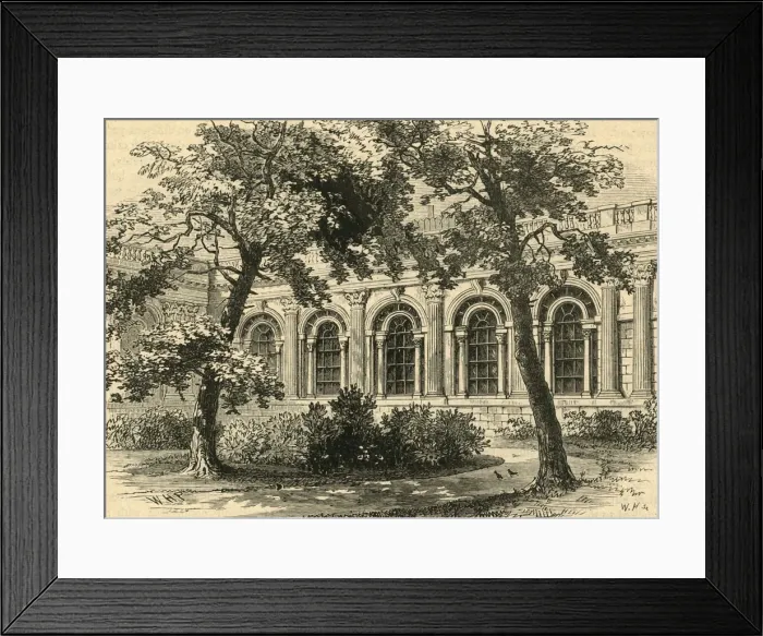 Framed Print : The Bank Parlour, Exterior View, 1897. Creator: Unknown Framed Print : The Bank Parlour, Exterior View, 1897. Creator: Unknown