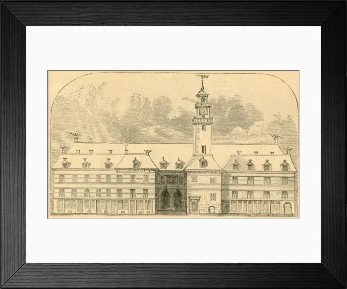 Framed Print : The First Royal Exchange, (1897). Creator: Unknown Framed Print : The First Royal Exchange, (1897). Creator: Unknown