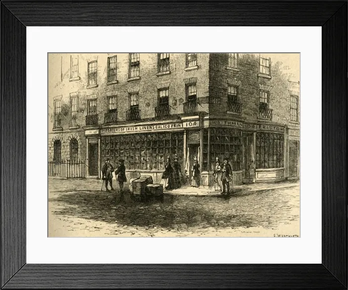 Framed Print : Waithmans Shop, (1897). Creator: Unknown Framed Print : Waithmans Shop, (1897). Creator: Unknown