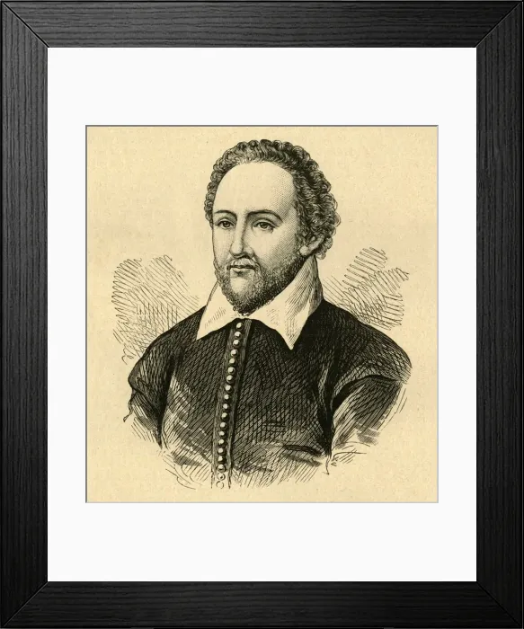 Framed Print : Richard Burbage, (1897). Creator: Unknown Framed Print : Richard Burbage, (1897). Creator: Unknown