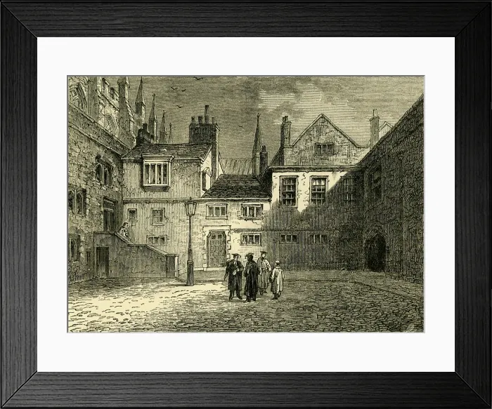 Framed Print : The Deanery, (1881). Creator: Unknown. The Deanery, (1881). Creator: Unknown Framed Print : The Deanery, (1881). Creator: Unknown. The Deanery, (1881). Creator: Unknown