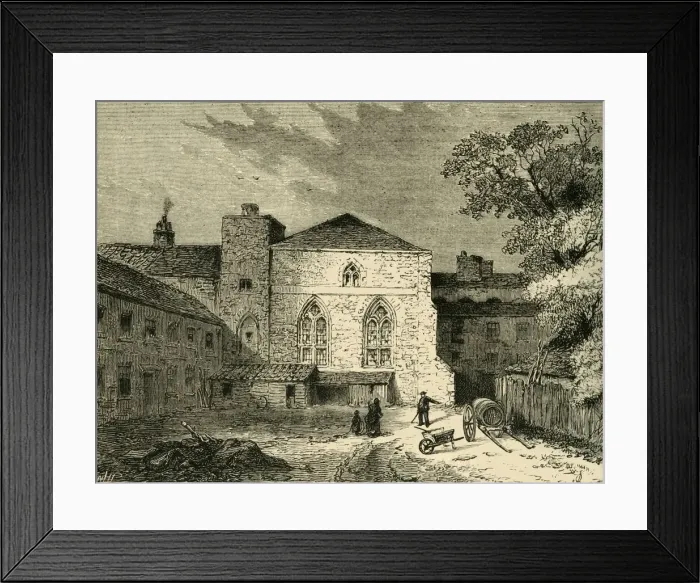 Framed Print : The Painted Chamber, 1830, (1881). Creator: Unknown Framed Print : The Painted Chamber, 1830, (1881). Creator: Unknown