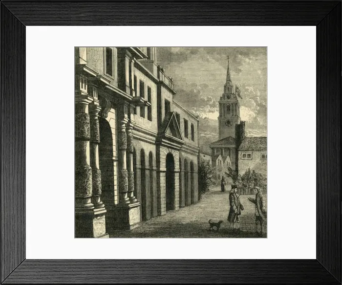 Framed Print : The Kings Mews, (1881). Creator: Unknown Framed Print : The Kings Mews, (1881). Creator: Unknown