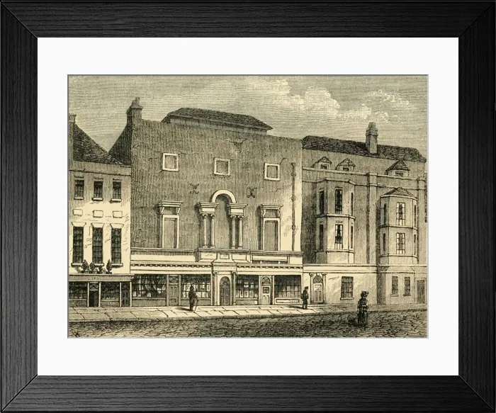 Framed Print : The First Royal Academy; About 1740, (1881). Creator: Unknown Framed Print : The First Royal Academy; About 1740, (1881). Creator: Unknown