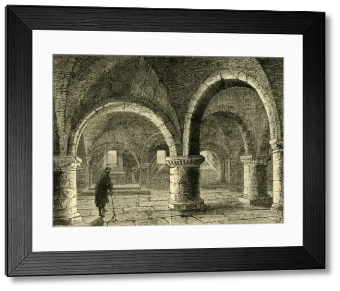 Framed Print : The Chapel of the Pyx, (1881). Creator: Unknown Framed Print : The Chapel of the Pyx, (1881). Creator: Unknown
