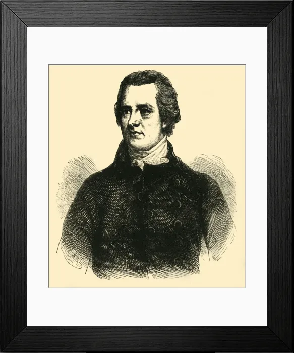 Framed Print : William Pitt, (1881). Creator: Unknown Framed Print : William Pitt, (1881). Creator: Unknown