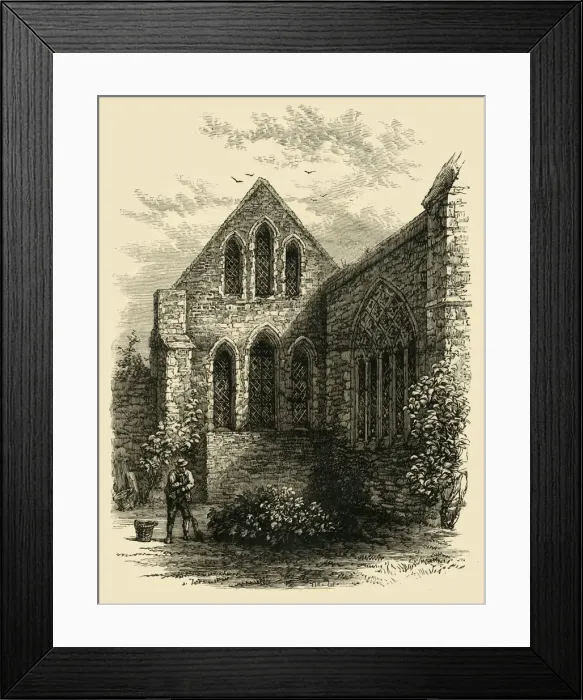 Framed Print : Consistory Court, St. Saviours Church, 1820, (c1878). Creator: Unknown Framed Print : Consistory Court, St. Saviours Church, 1820, (c1878). Creator: Unknown