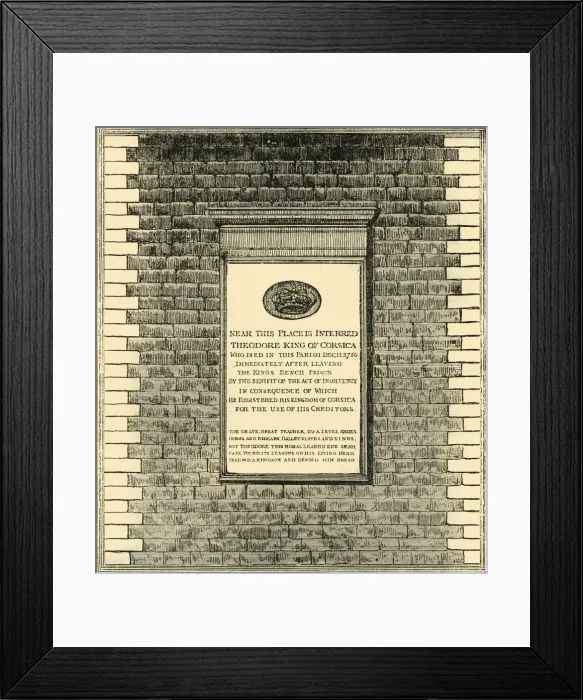Framed Print : King Theodores Monument, (1881). Creator: Unknown Framed Print : King Theodores Monument, (1881). Creator: Unknown