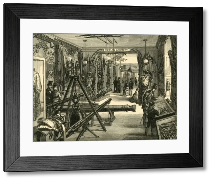 Framed Print : United Service Museum, (1881). Creator: Unknown Framed Print : United Service Museum, (1881). Creator: Unknown