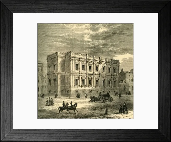 Framed Print : Chapel Royal, Whitehall, Exterior, (1881). Creator: Unknown Framed Print : Chapel Royal, Whitehall, Exterior, (1881). Creator: Unknown