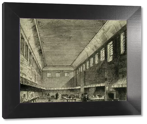 The Old Dormitory in 1840, (1881). Creator: Unknown