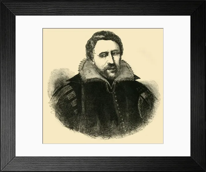 Framed Print : Ben Jonson, (c1878). Creator: Unknown Framed Print : Ben Jonson, (c1878). Creator: Unknown
