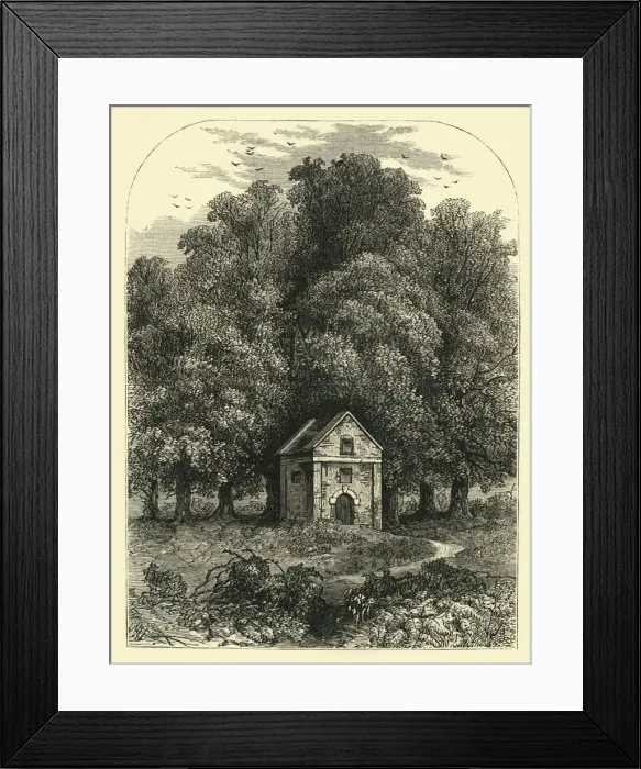 Framed Print : Old Conduit, Greenwich Park, in 1835, (c1878). Creator: Unknown Framed Print : Old Conduit, Greenwich Park, in 1835, (c1878). Creator: Unknown