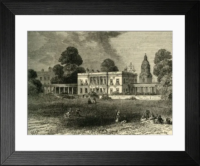 Framed Print : The Royal Naval School, Greenwich, (c1878). Creator: Unknown Framed Print : The Royal Naval School, Greenwich, (c1878). Creator: Unknown
