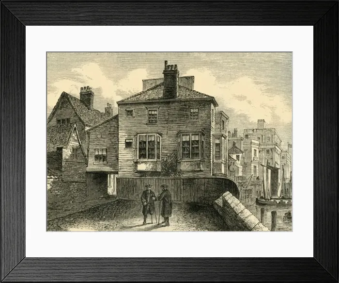 Framed Print : Crown and Sceptre Inn, Greenwich, (c1878). Creator: Unknown Framed Print : Crown and Sceptre Inn, Greenwich, (c1878). Creator: Unknown