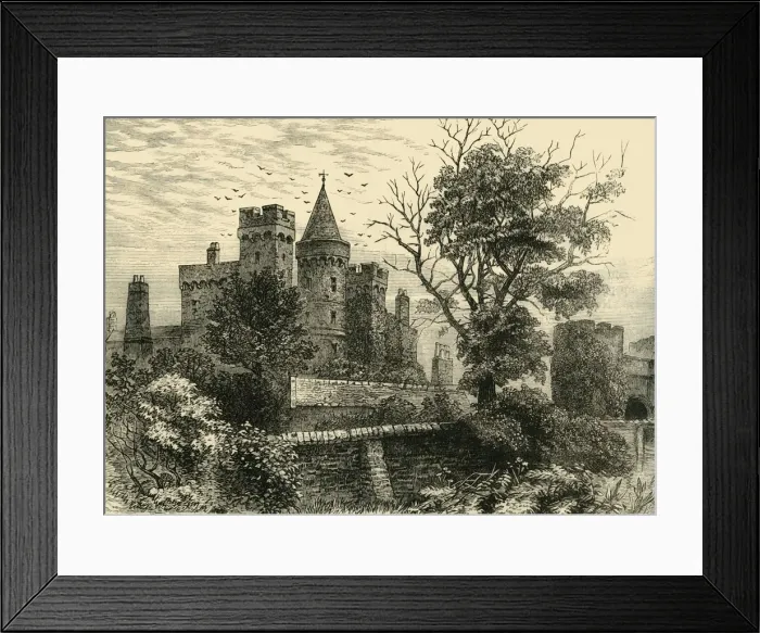 Framed Print : Vanbrugh Castle, (c1878). Creator: Unknown Framed Print : Vanbrugh Castle, (c1878). Creator: Unknown