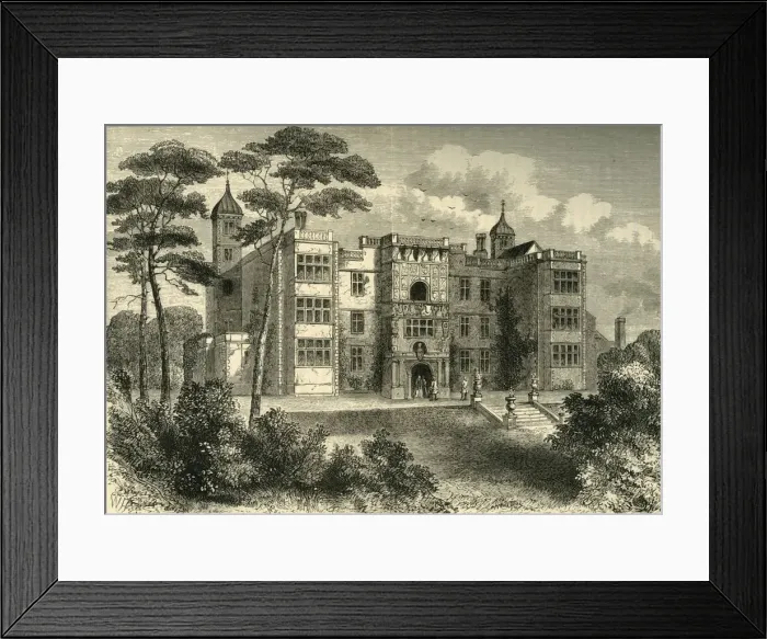 Framed Print : Charlton House in 1845, (c1878). Creator: Unknown Framed Print : Charlton House in 1845, (c1878). Creator: Unknown