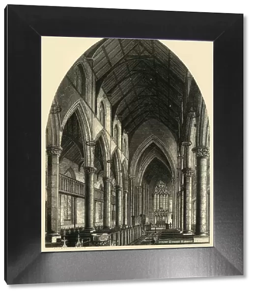 St. Giles Church, Camberwell, (c1878). Creator: Unknown