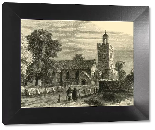 Old Camberwell Church in 1750, (c1878). Creator: Unknown