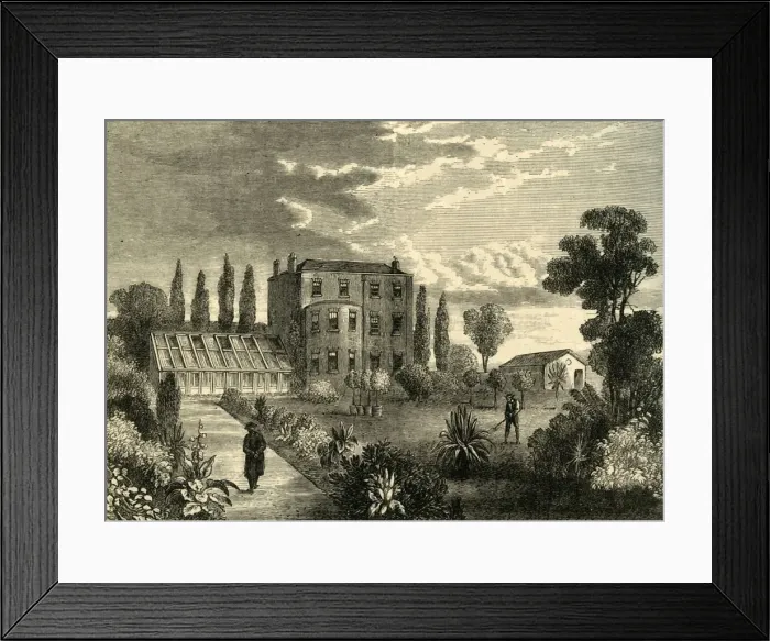 Framed Print : Dr. Lettsoms House, Grove Hill, (c1878). Creator: Unknown Framed Print : Dr. Lettsoms House, Grove Hill, (c1878). Creator: Unknown