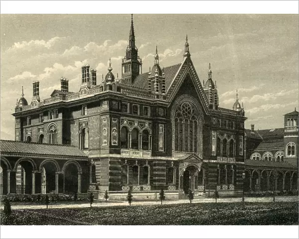 The Great Hall, Dulwich College, (c1878). Creator: Unknown