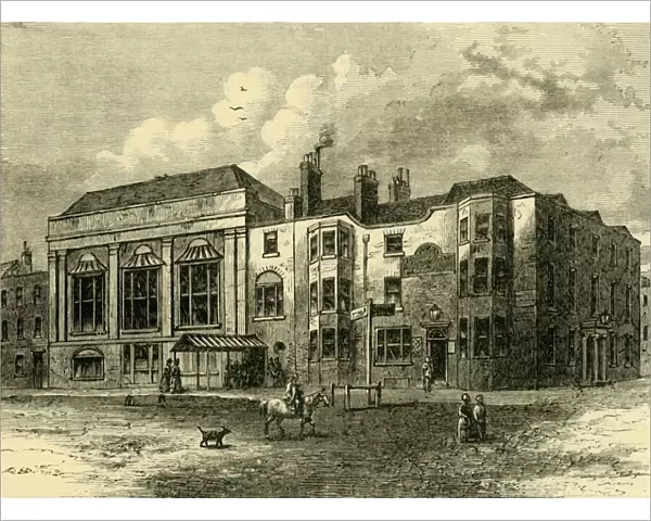 The Horns Tavern, Kennington, in 1820, (c1878). Creator: Unknown