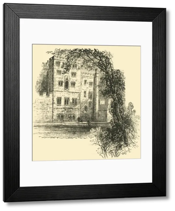 Framed Print : The Lollards Tower, Lambeth Palace, (c1878). Creator: Unknown Framed Print : The Lollards Tower, Lambeth Palace, (c1878). Creator: Unknown