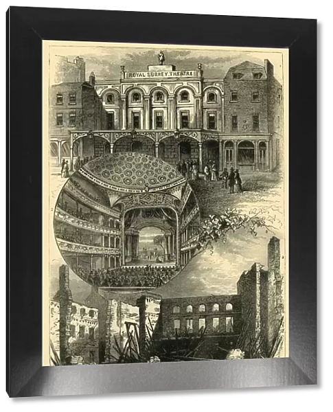 The Surrey Theatre, (c1878). Creator: Unknown