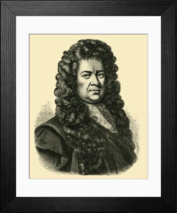 Framed Print : Samuel Pepys, (c1878). Creator: Unknown Framed Print : Samuel Pepys, (c1878). Creator: Unknown