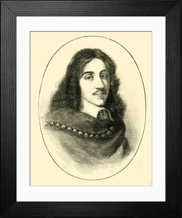 Framed Print : John Evelyn, (c1878). Creator: Unknown Framed Print : John Evelyn, (c1878). Creator: Unknown