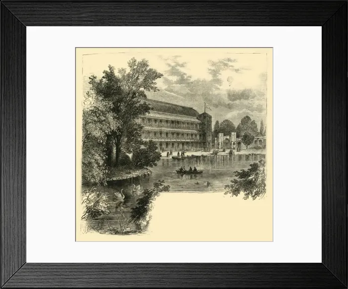 Framed Print : The Music Hall, Surrey Gardens, (c1878). Creator: Unknown