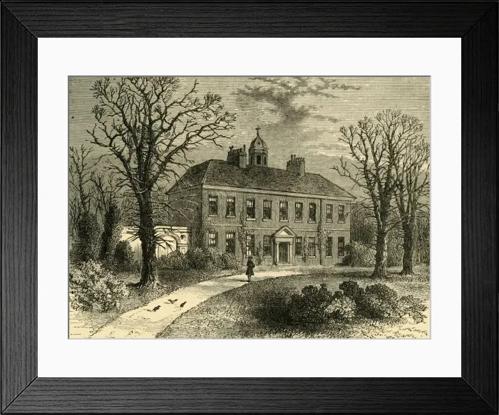 Framed Print : York House (1790), (c1878). Creator: Unknown Framed Print : York House (1790), (c1878). Creator: Unknown