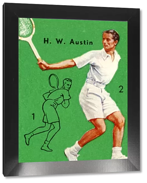 H. W. Austin - Backhand Drive, c1935. Creator: Unknown