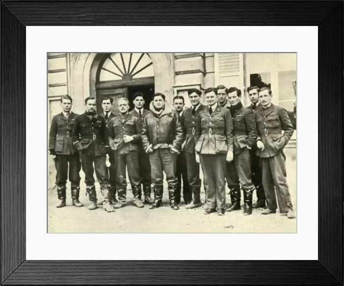 Framed Print : Press Photographers View of No. 1 Squadron, 1939-1940, (1941). Creator: Unknown Framed Print : Press Photographers View of No. 1 Squadron, 1939-1940, (1941). Creator: Unknown