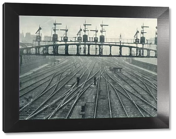 A Bridge of Signals, 1922. Creator: Unknown