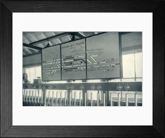 Framed Print : Illuminated Diagram of Signals, 1922. Creator: Unknown Framed Print : Illuminated Diagram of Signals, 1922. Creator: Unknown