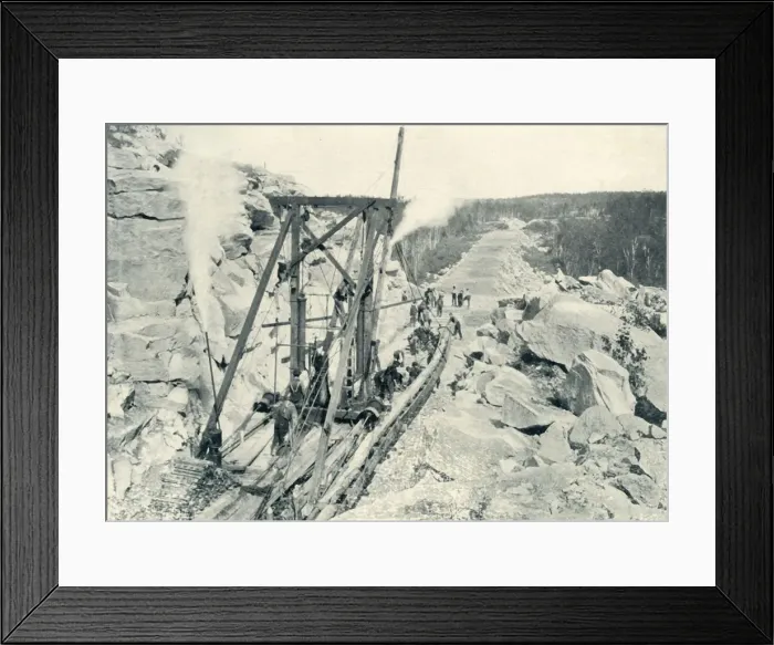 Framed Print : Track-Laying Machine, 1922. Creator: Unknown Framed Print : Track-Laying Machine, 1922. Creator: Unknown