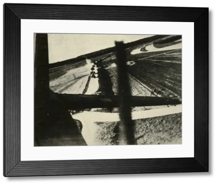 Framed Print : Battles on the Job: Bombing a German Convoy, 1939-1940, (1941). Creator: Unknown Framed Print : Battles on the Job: Bombing a German Convoy, 1939-1940, (1941). Creator: Unknown
