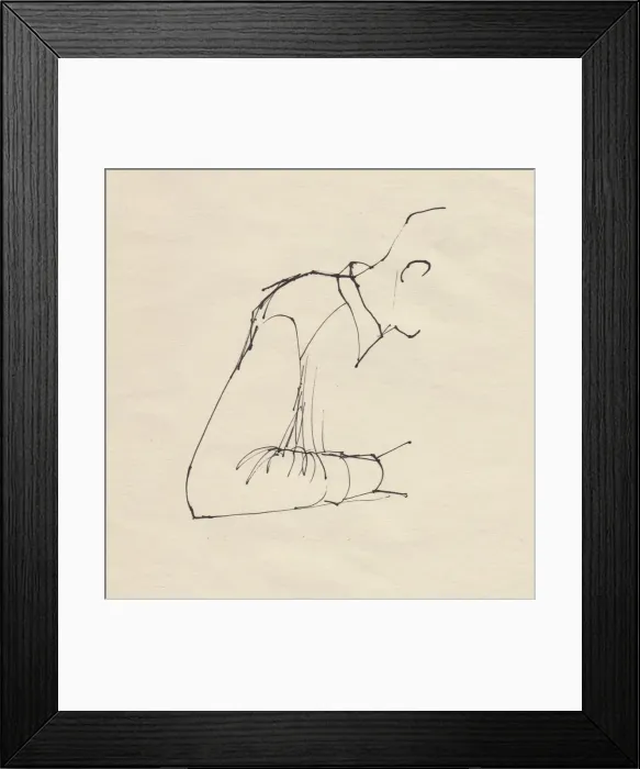 Framed Print : Mans arm, c1950. Creator: Shirley Markham Framed Print : Mans arm, c1950. Creator: Shirley Markham