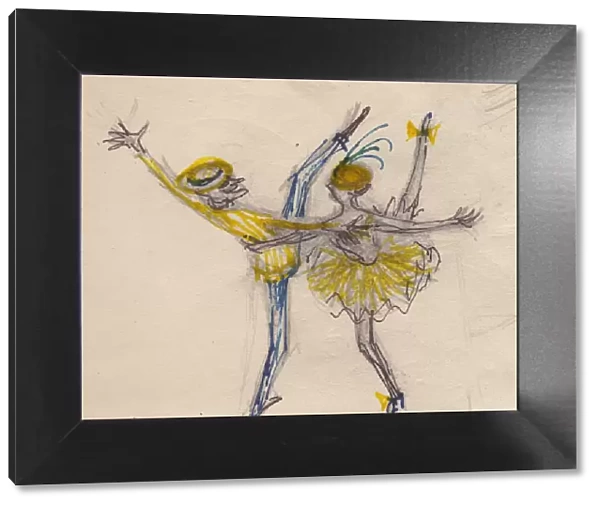 Couple dancing, c1950. Creator: Shirley Markham