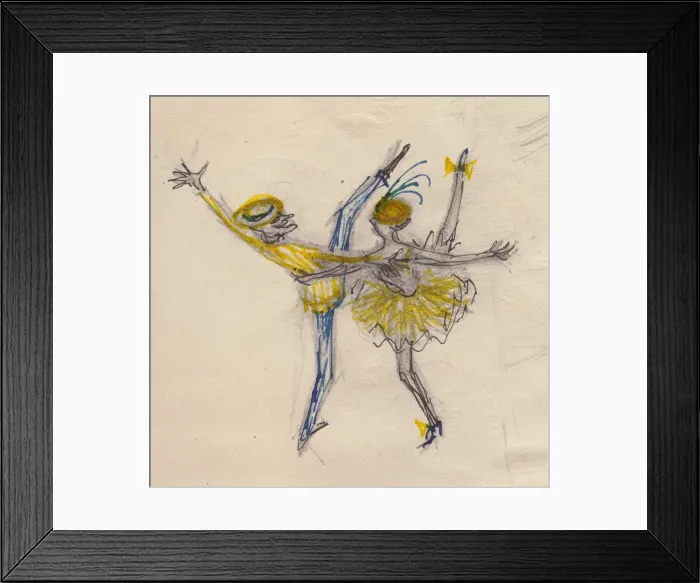 Framed Print : Couple dancing, c1950. Creator: Shirley Markham Framed Print : Couple dancing, c1950. Creator: Shirley Markham