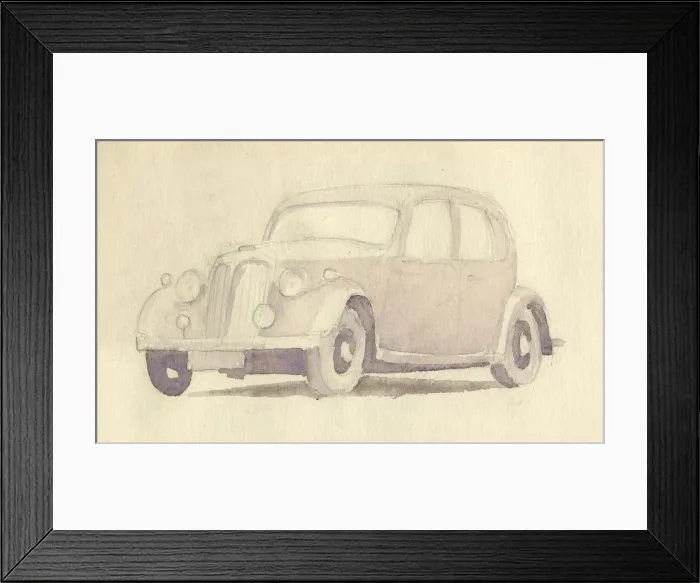 Framed Print : Car, 1951. Creator: Shirley Markham Framed Print : Car, 1951. Creator: Shirley Markham
