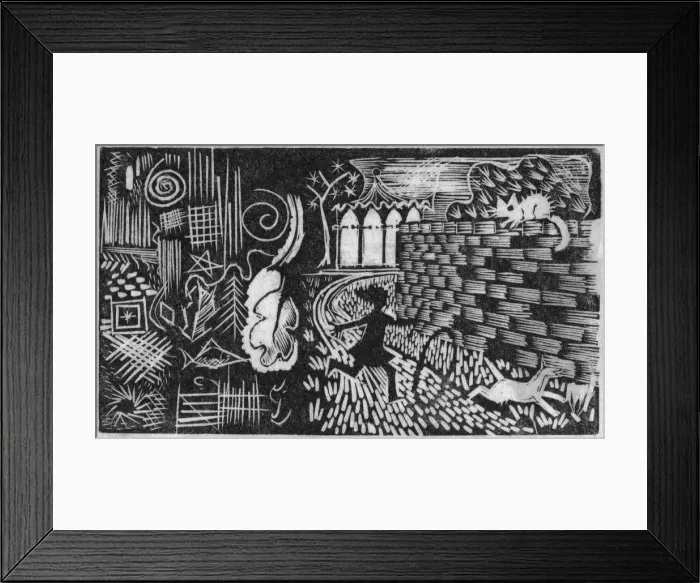 Framed Print : Girl with hoop, 1951. Creator: Shirley Markham Framed Print : Girl with hoop, 1951. Creator: Shirley Markham