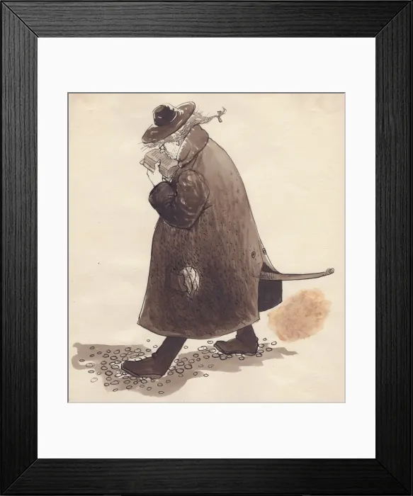 Framed Print : James Boswell, 1953. Creator: Shirley Markham Framed Print : James Boswell, 1953. Creator: Shirley Markham