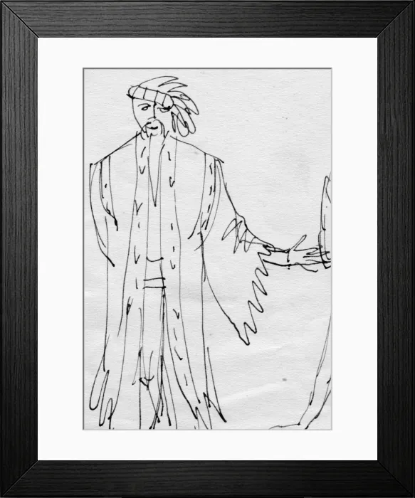 Framed Print : Nobleman, c1950. Creator: Shirley Markham Framed Print : Nobleman, c1950. Creator: Shirley Markham