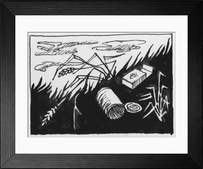 Framed Print : Rubbish, 1951. Creator: Shirley Markham Framed Print : Rubbish, 1951. Creator: Shirley Markham
